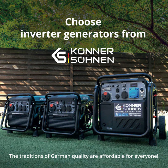 Gerador Inversor KS 8100iE 1/3 ATSR