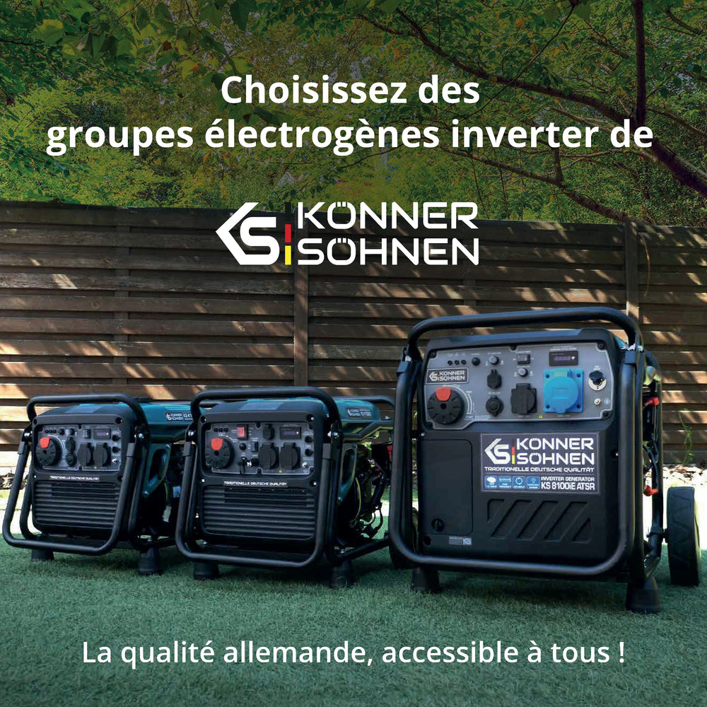 Générateur Inverter KS 8100iE 1/3 ATSR
