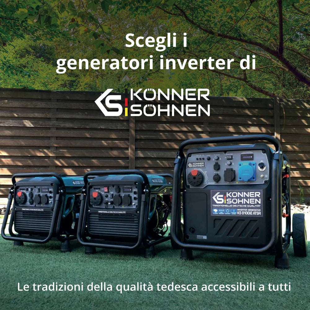 Generatore Inverter KS 8100iE 1/3 ATSR