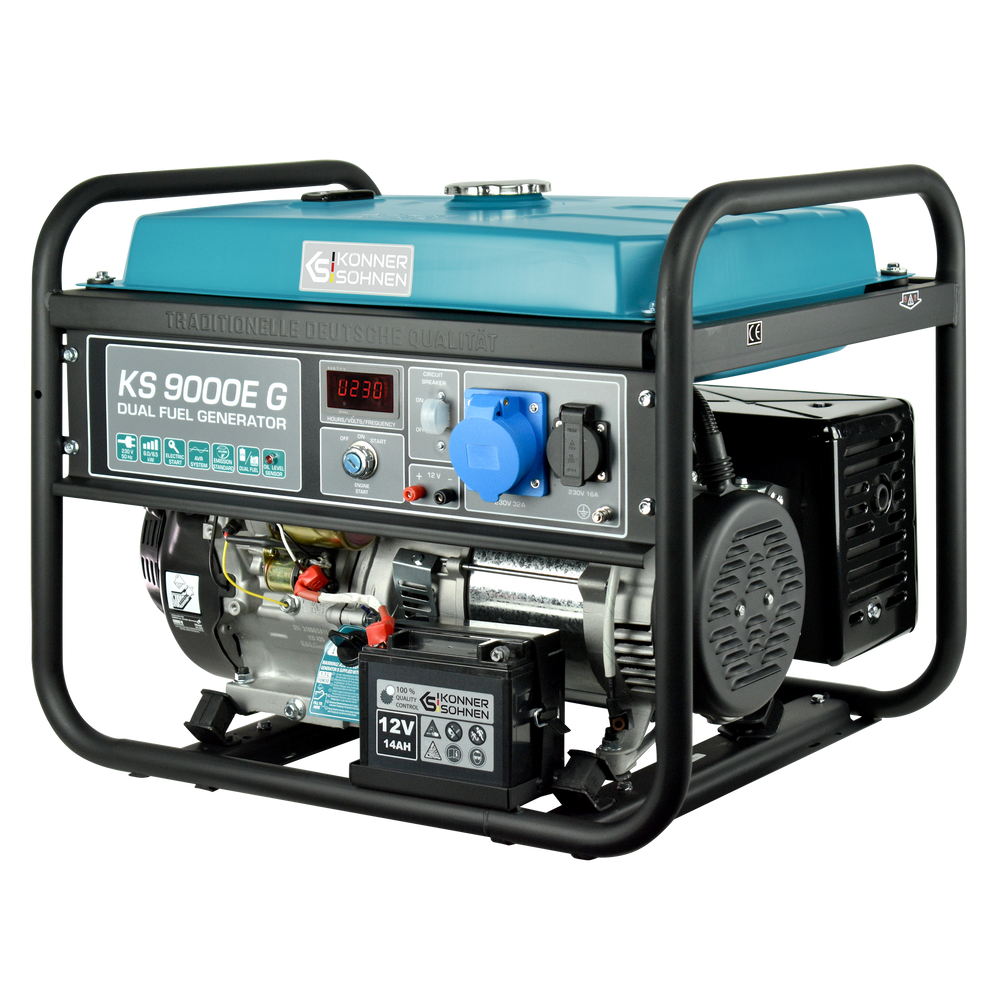 Generator LPG/Benzină „Könner & Söhnen” KS 9000E G