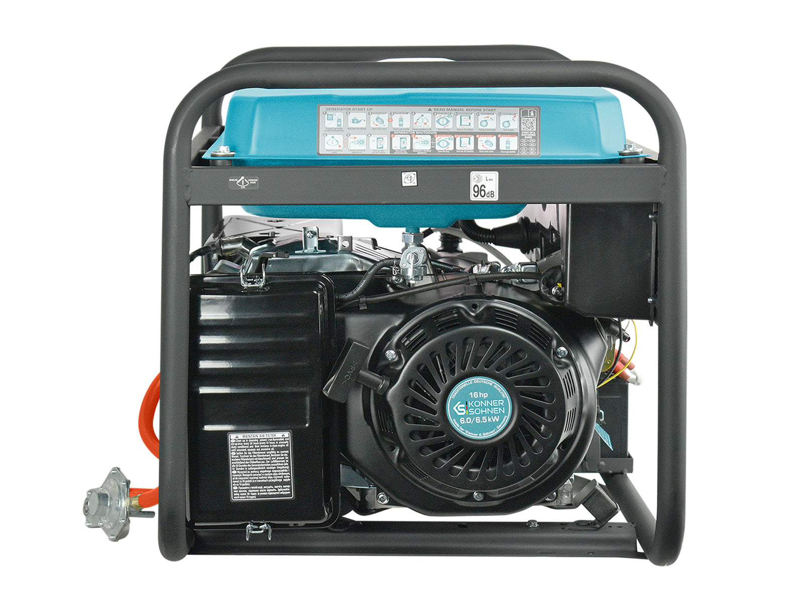 LPG/Benzin Generator "Könner & Söhnen" KS 9000E G