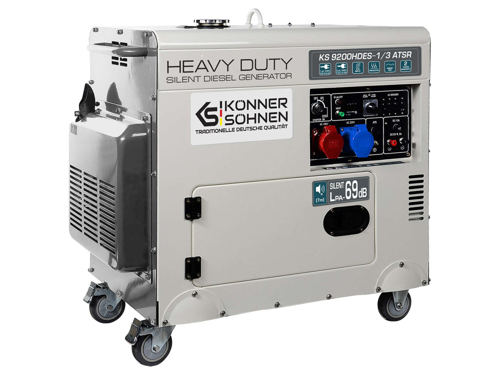 Dieselgenerator "Könner & Söhnen" KS 9200HDES-1/3 ATSR (EURO V)