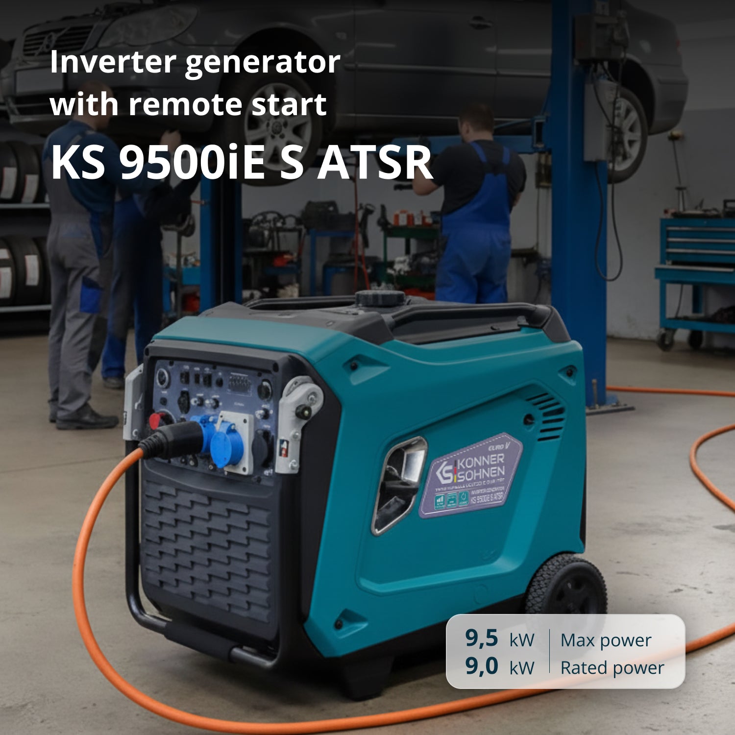 Inverter Generator KS 9500iE S ATSR