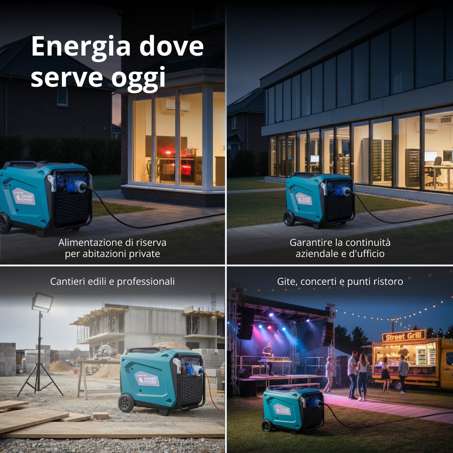 Generatore Inverter KS 9500iE S ATSR