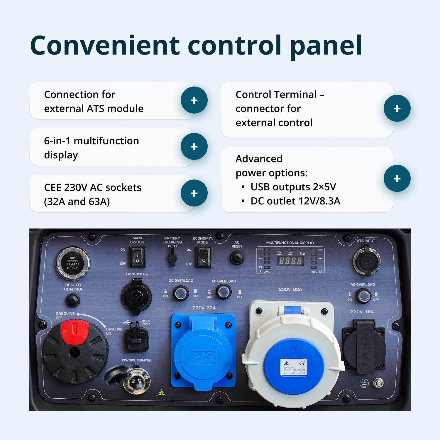 Inverter Generator KS 9500iE S ATSR
