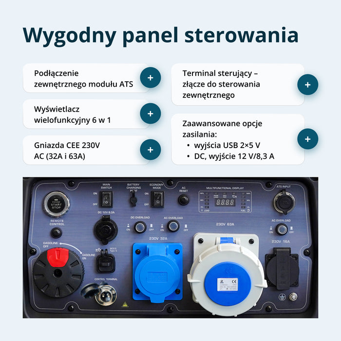 Generator inwerterowy KS 9500iE S ATSR