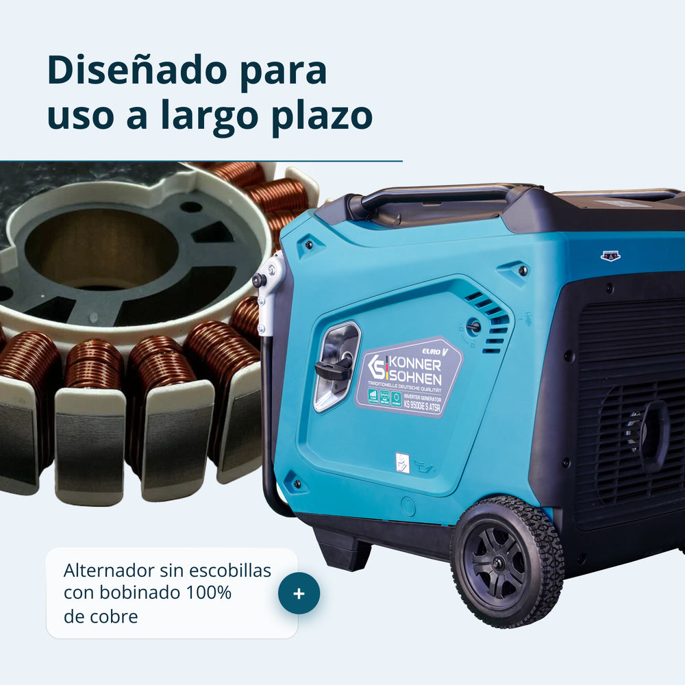 Generador Inverter KS 9500iE S ATSR