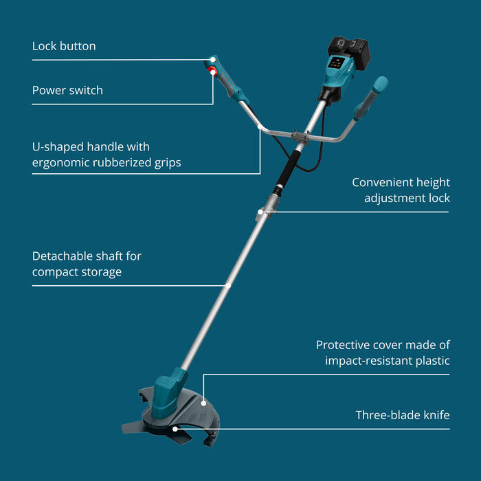 Cordless brush cutter & String trimmer KS BCT-40V