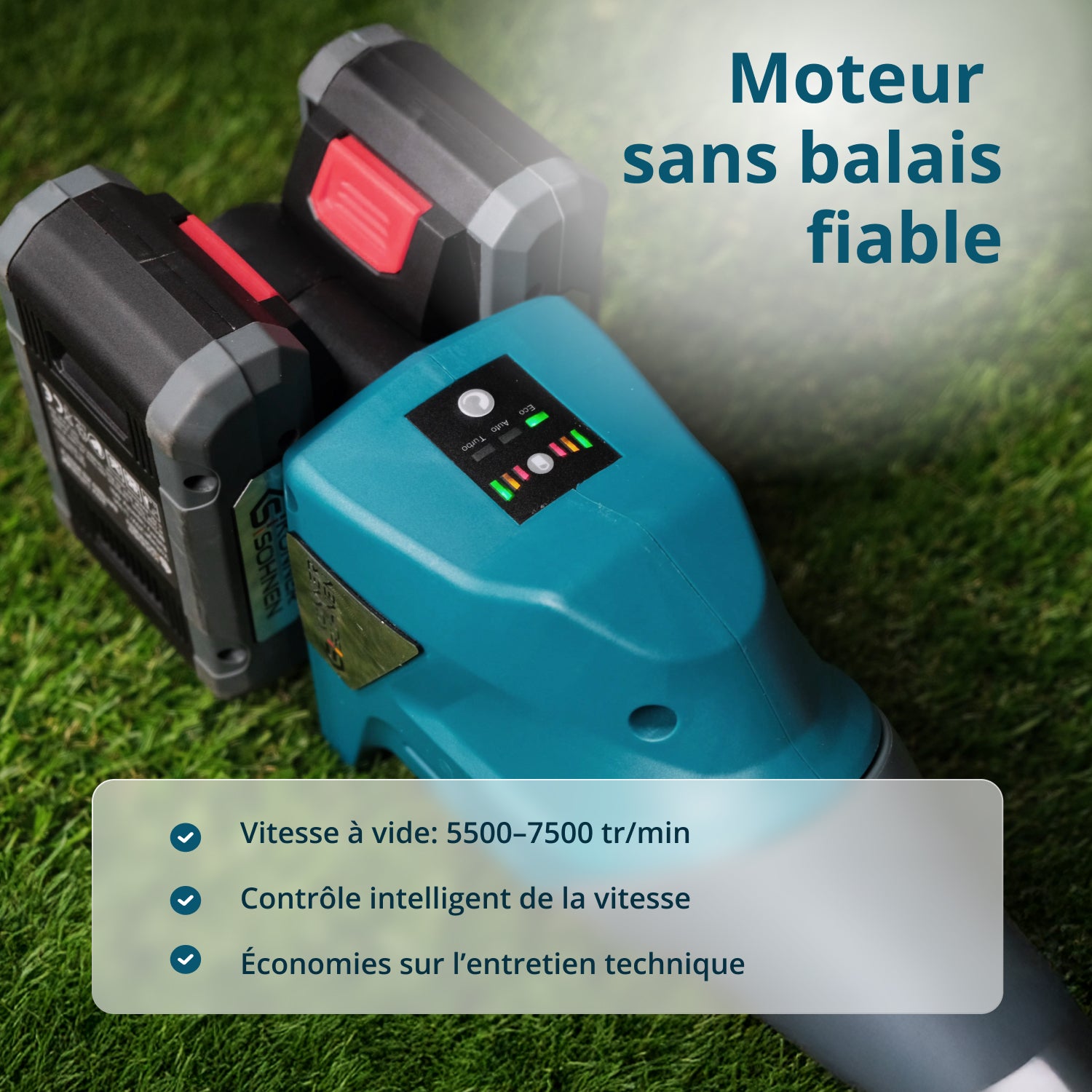Taille-bordures de jardin sur batterie KS BCT-40V
