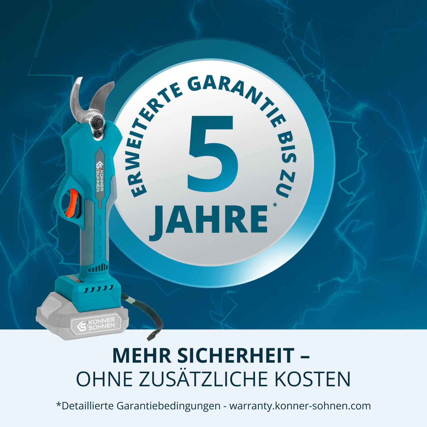 Bežične električne makaze za orezivanje KS CPS20V-32