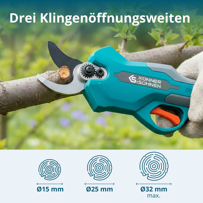 Akku-Gartenschere KS CPS20V-32