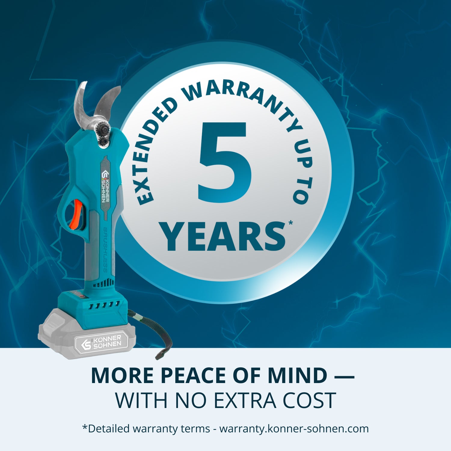 Tesoura de Poda Elétrica Sem Fios KS CPS20V-32