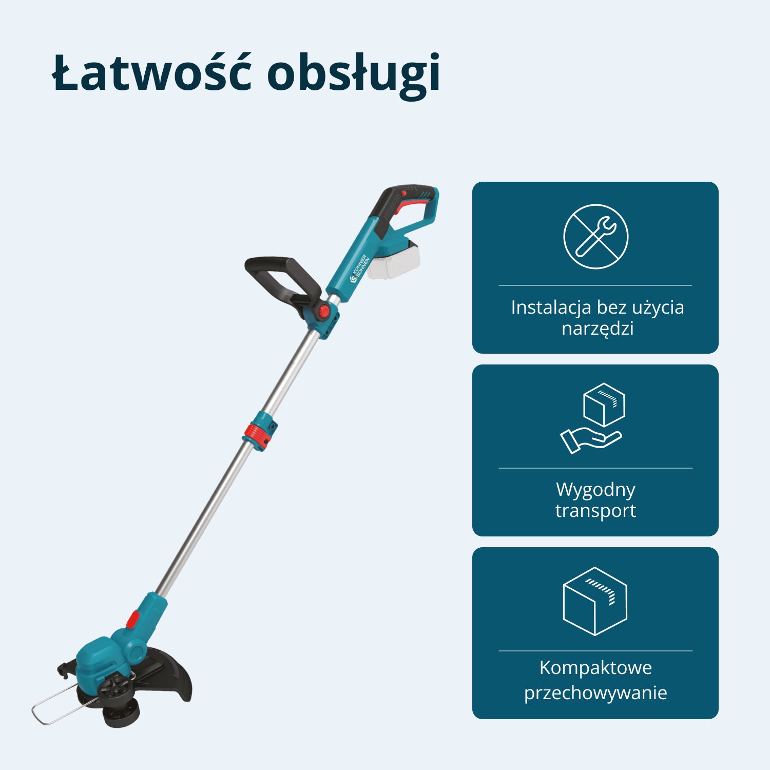 Podkaszarka akumulatorowa KS CST-20V