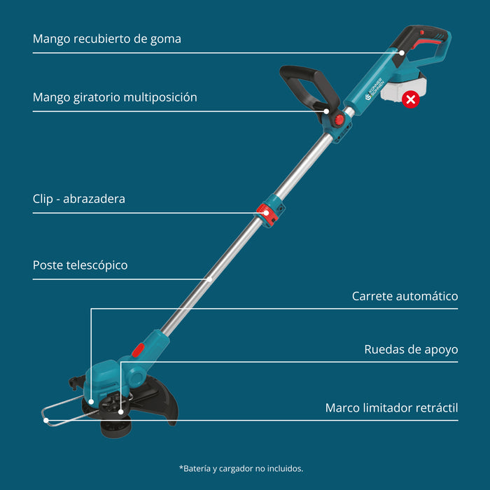 Cortabordes inalámbricos  KS CST-20V