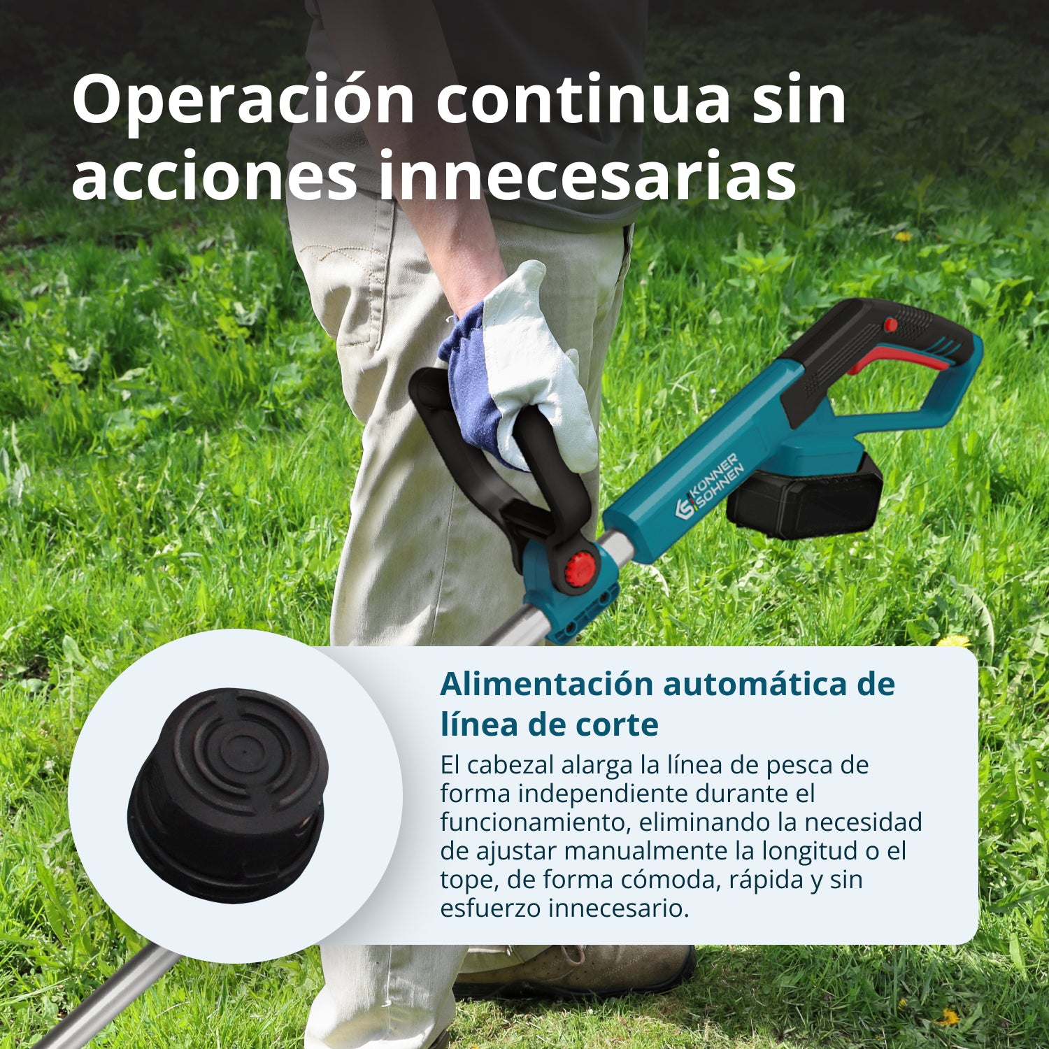 Cortabordes inalámbricos  KS CST-20V