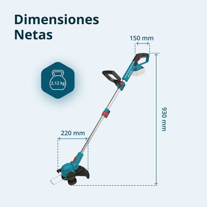 Cortabordes inalámbricos  KS CST-20V