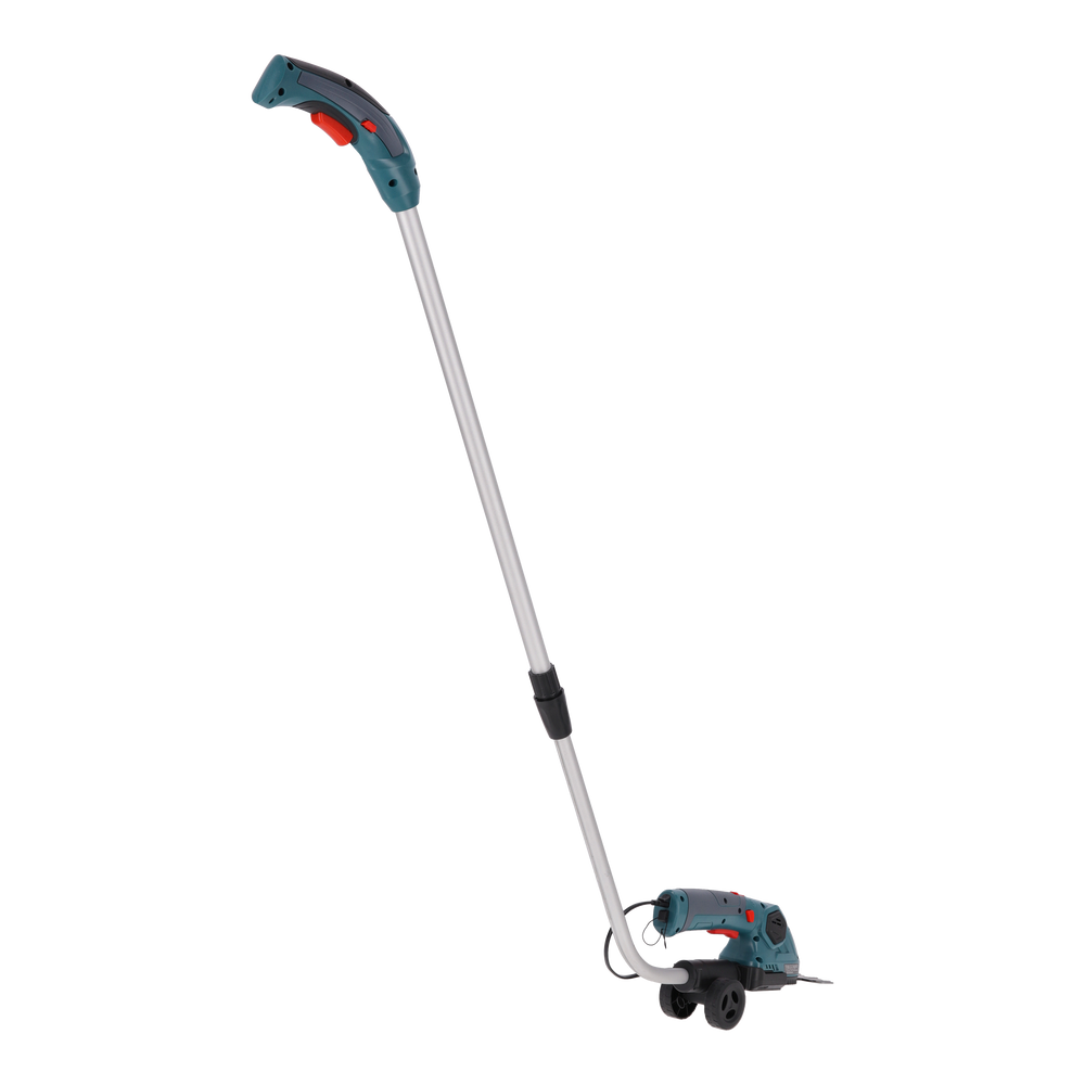 Tijeras de césped y cortasetos 2 en 1 inalámbricas con poste de extensión telescópico KS SHT-8V + Extension Pole