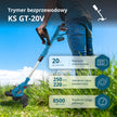 Podkaszarka akumulatorowa KS GT-20V thumbnail