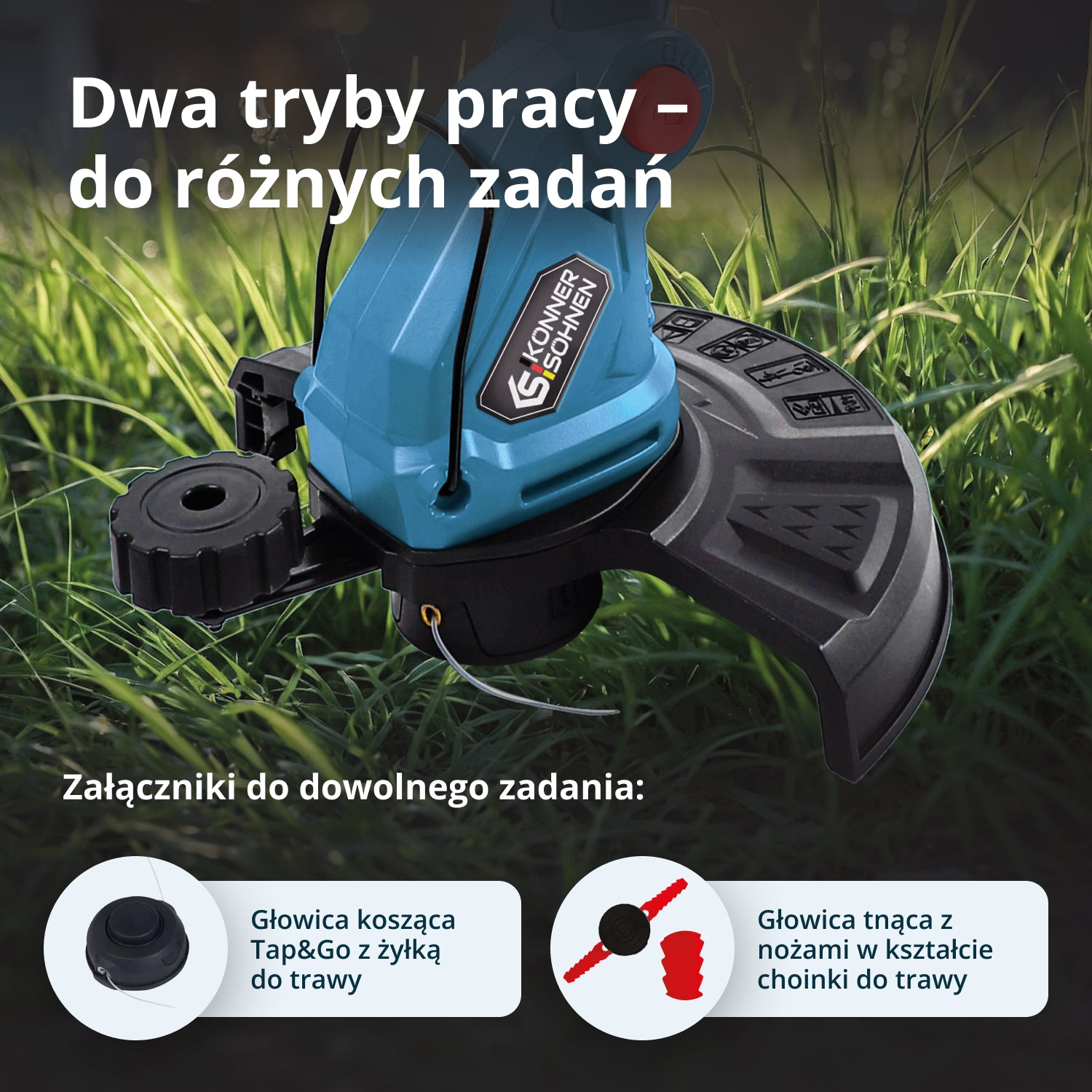 Podkaszarka akumulatorowa KS GT-20V