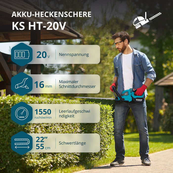 Trådlös häcksax KS HT-20V