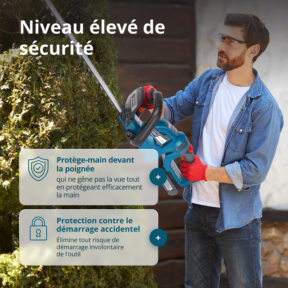 Taille-haie sur batterie KS HT-20V