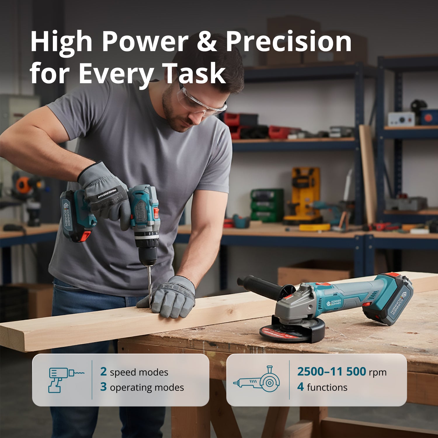 Sladdlös Master Set KS IDAGB 20V SET 1