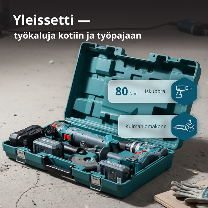 Johdoton Master Setti KS IDAGB 20V SET 1