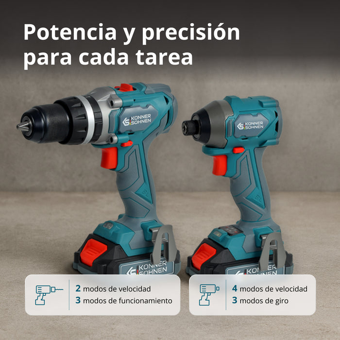 Conjunto inalámbrico Master Set 2en1 KS IDISD 20V SET 2 