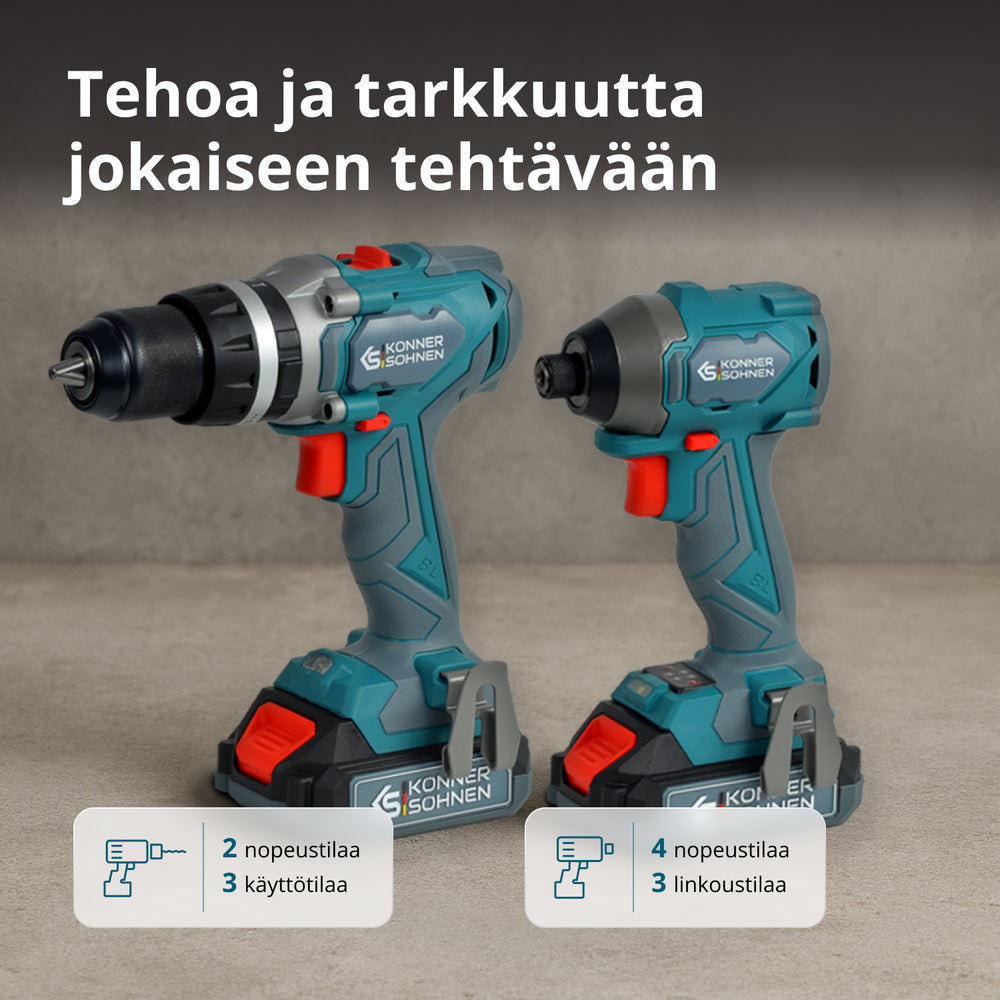 Johdoton Master Setti 2in1 KS IDISD 20V SET 2