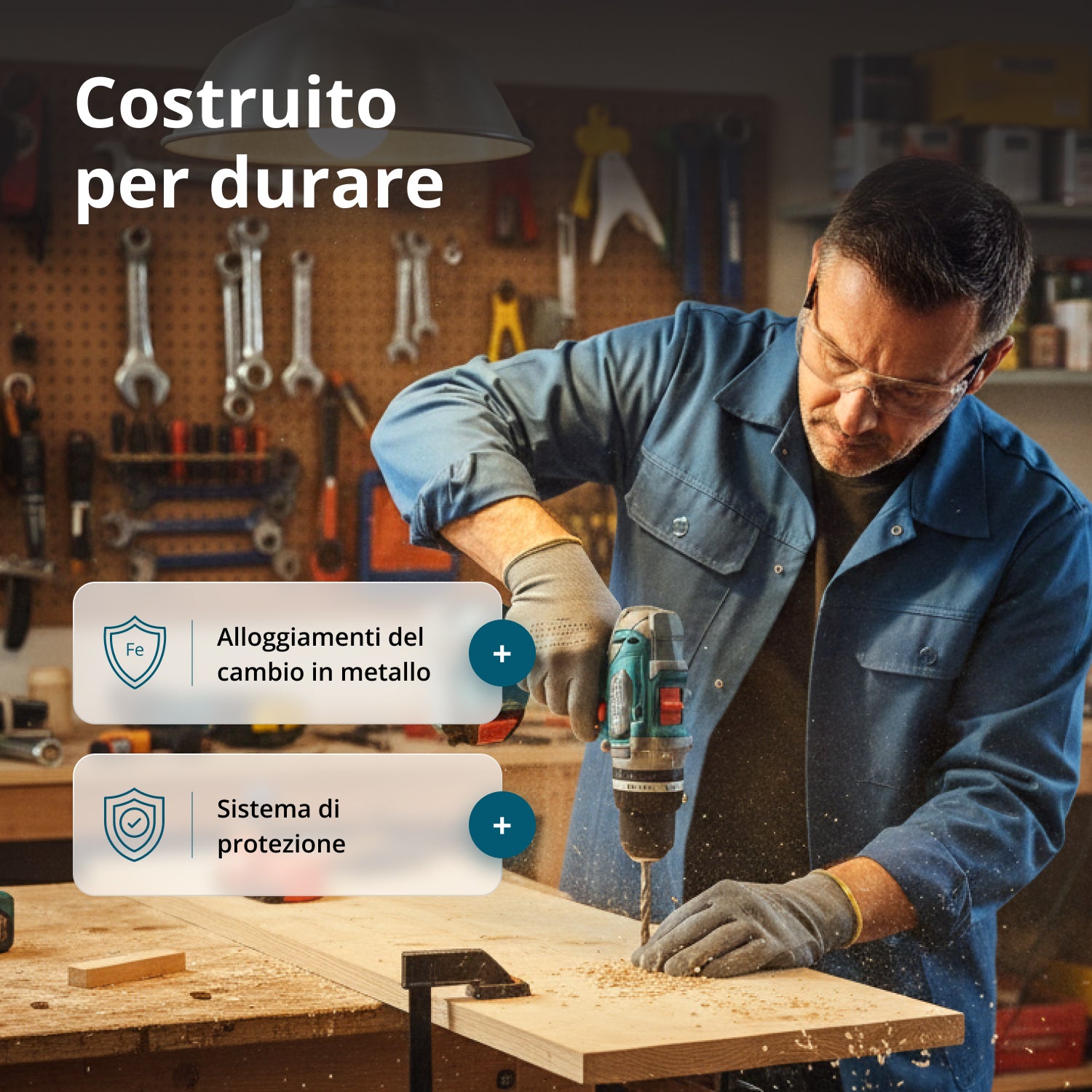 KS IDISD 20V SET 2 Senza Fili Master Set 2in1