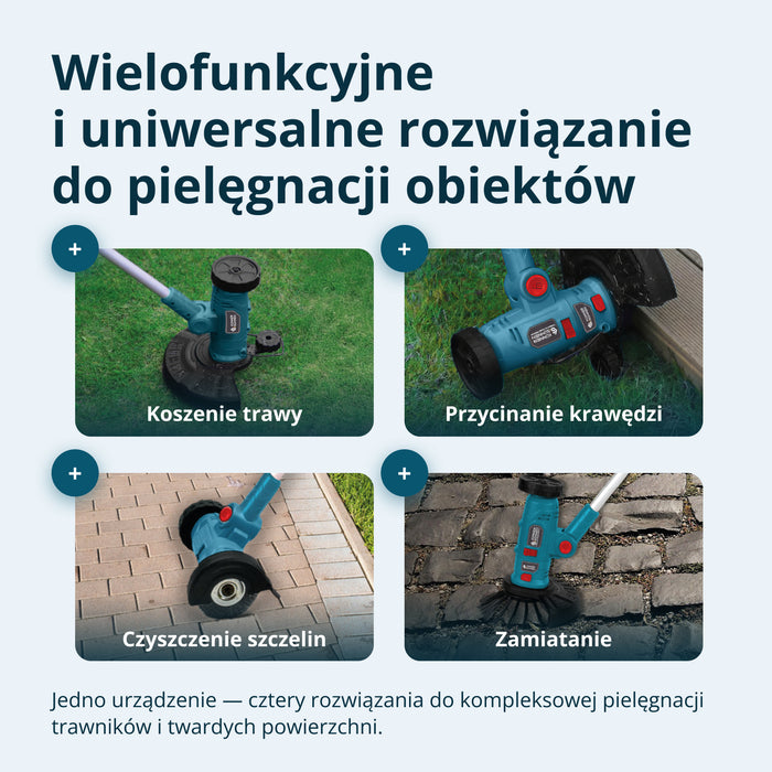 Bezprzewodowy wielofunkcyjny trymer KS MFT-20V 