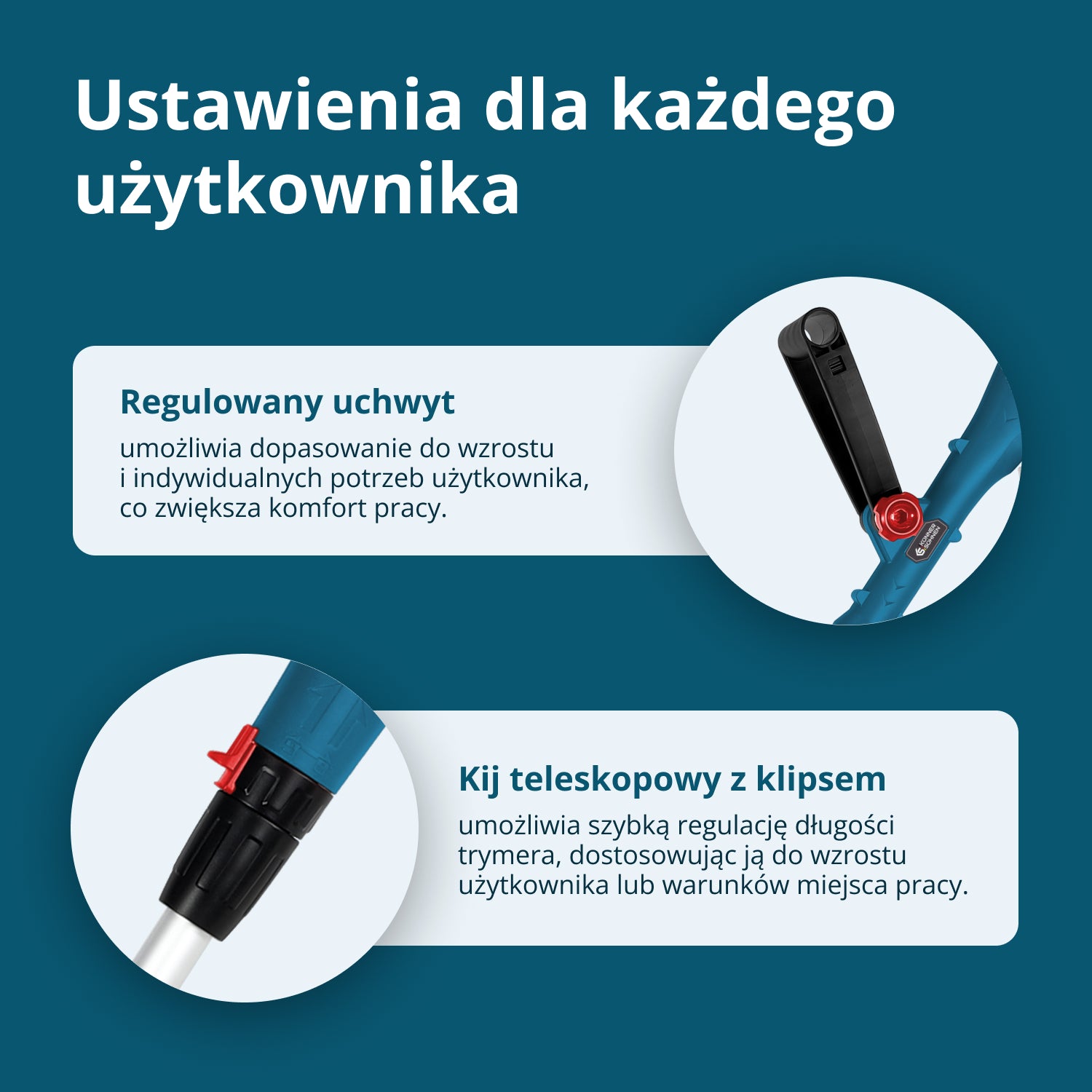Bezprzewodowy wielofunkcyjny trymer KS MFT-20V 