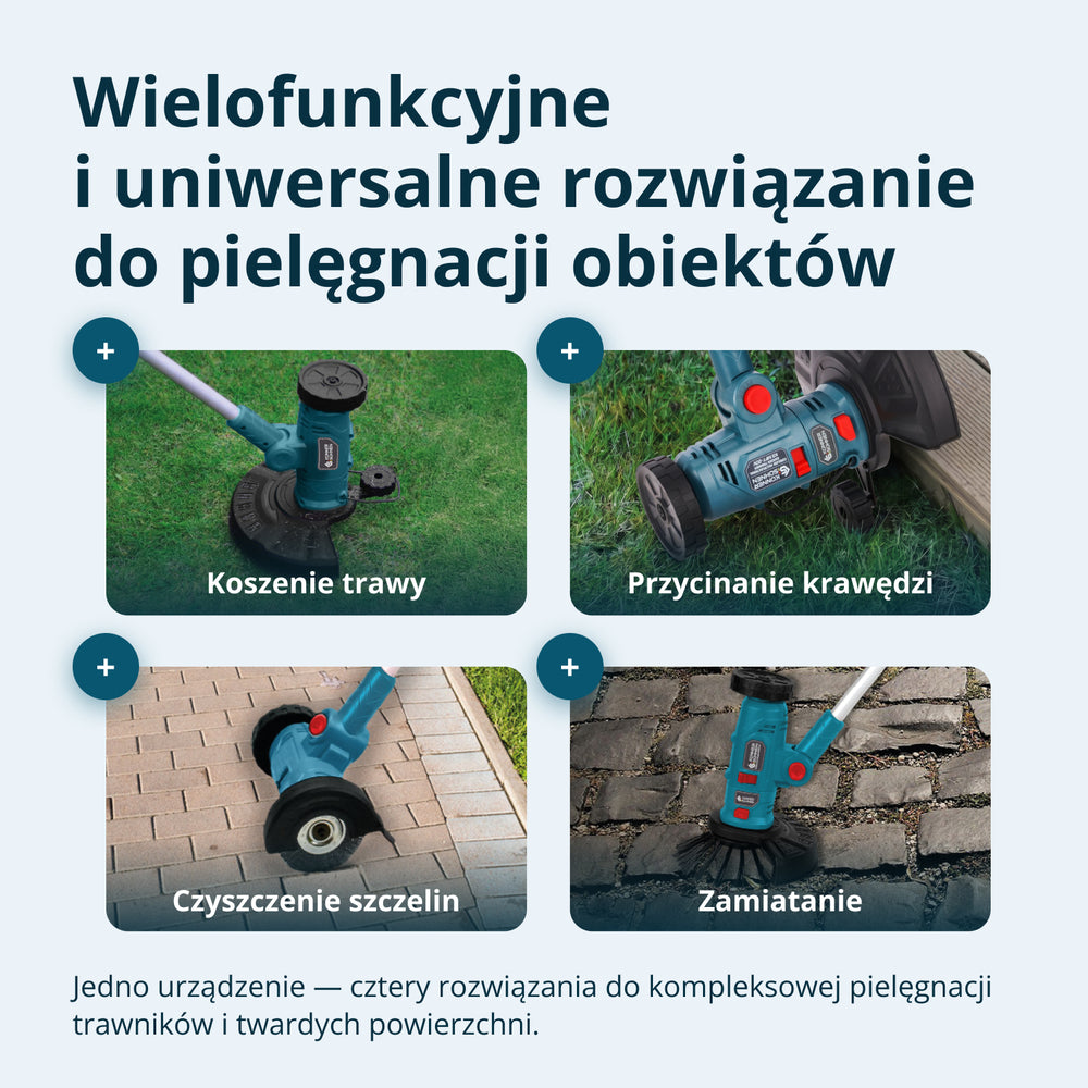 Bezprzewodowy wielofunkcyjny trymer KS MFT-20V 