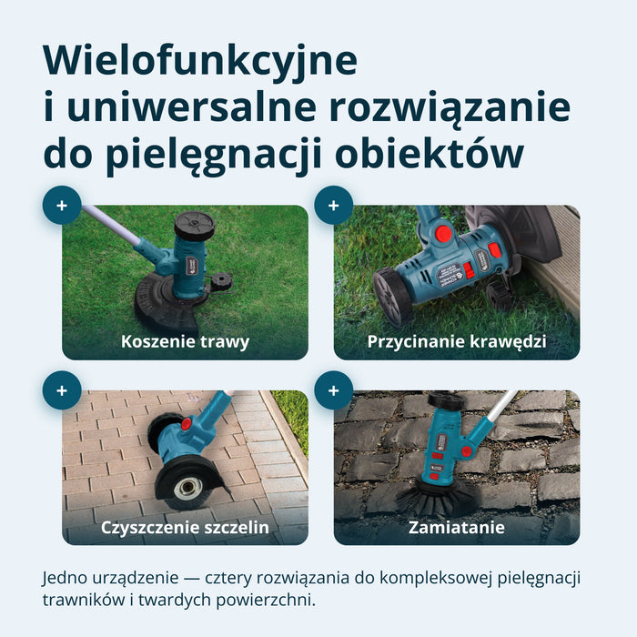 Bezprzewodowy wielofunkcyjny trymer KS MFT-20V 