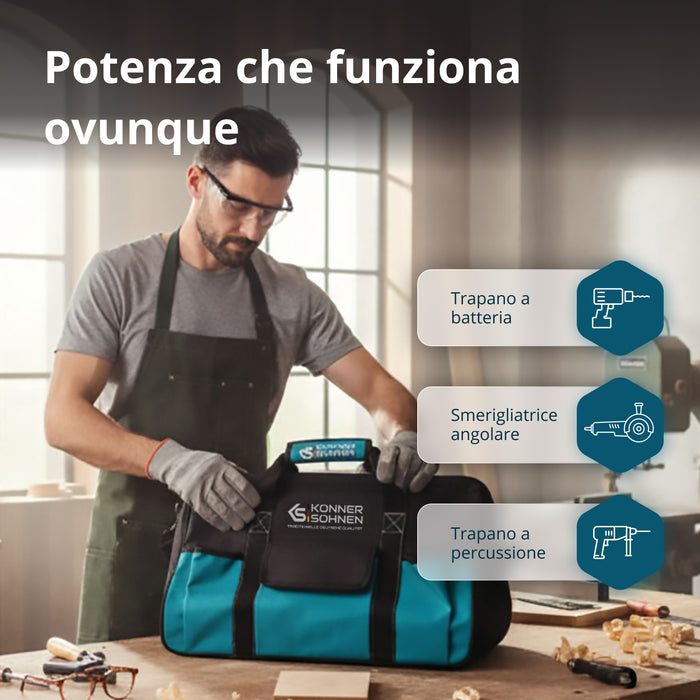 Set Master Senza Fili Kit 3-in-1 KS RHAGD 20V SET 3