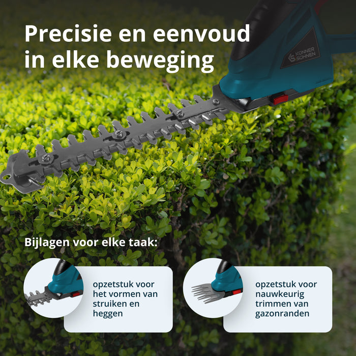 Snoerloze 2 in 1 Gras Schaar en Heggenschaar KS SHT-20V