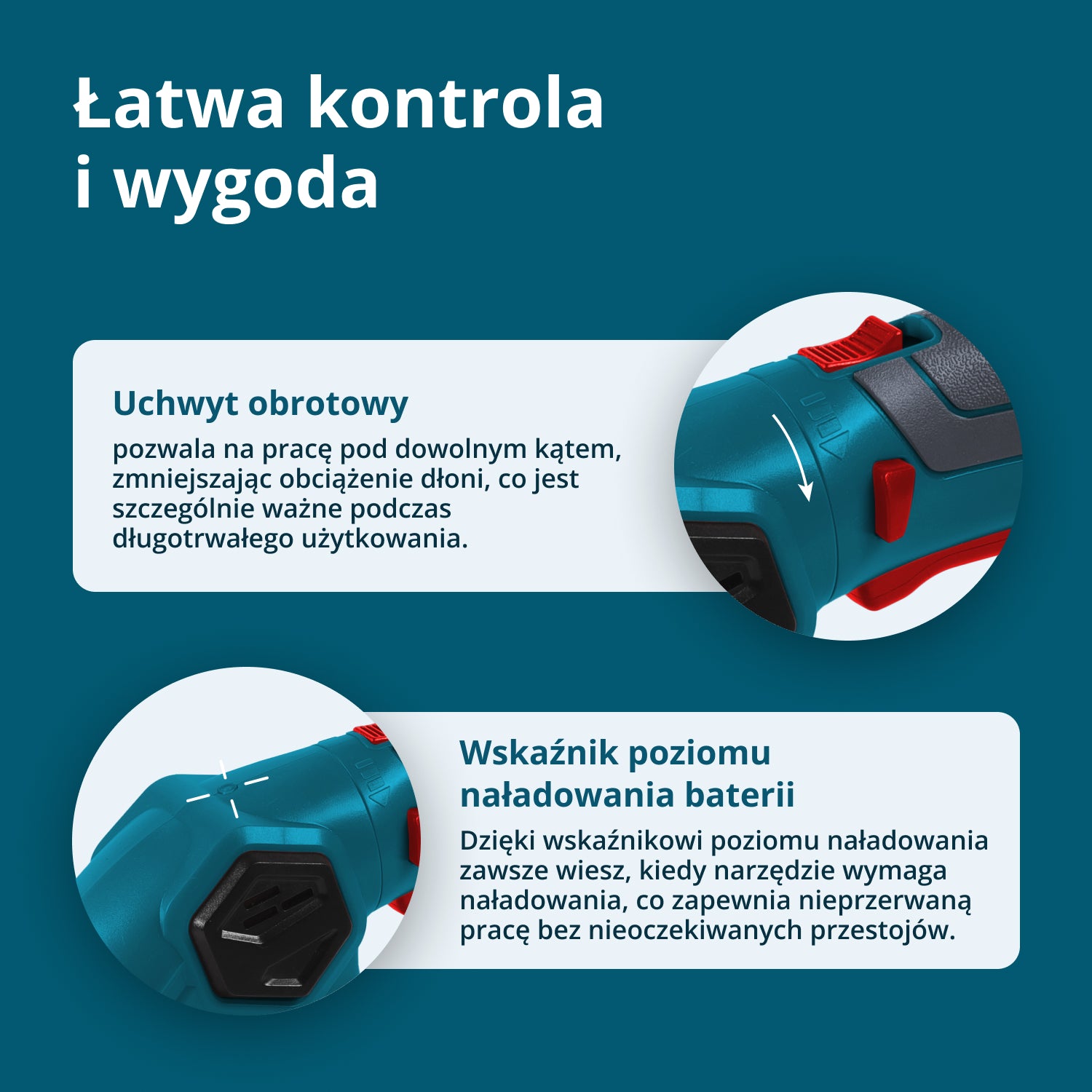 Akumulatorowe nozyce do trawy i Zywoptotu 2 w 1 KS SHT-8V