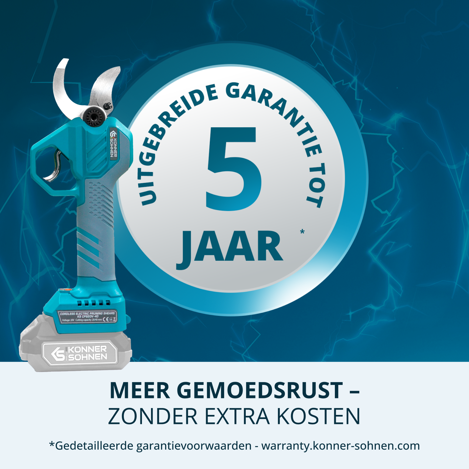 Accu-takenschaar KS CPS20V-40