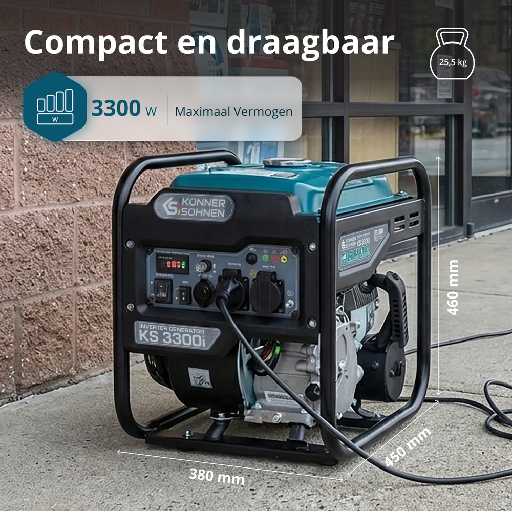 Invertergenerator KS 3300i