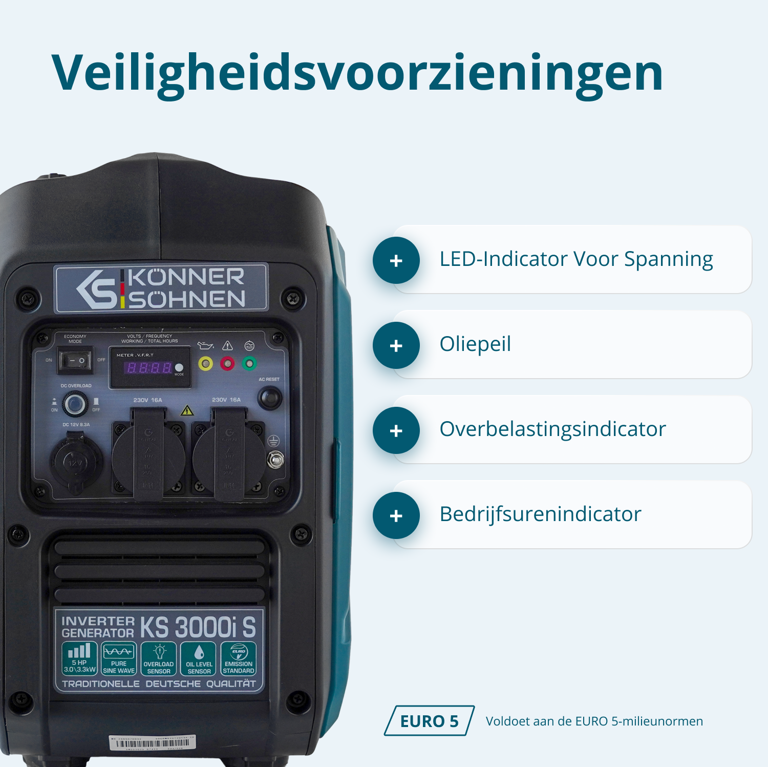 Invertergenerator KS 3000i S