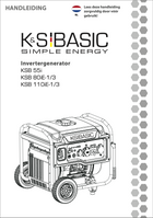 Invertergenerator KSB 55i, KSB 80iE-1/3, KSB 110iE-1/3