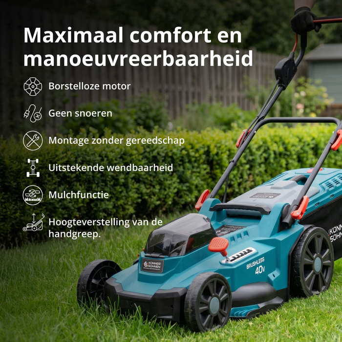 Snoerloze grasmaaier KS 43LM-40V