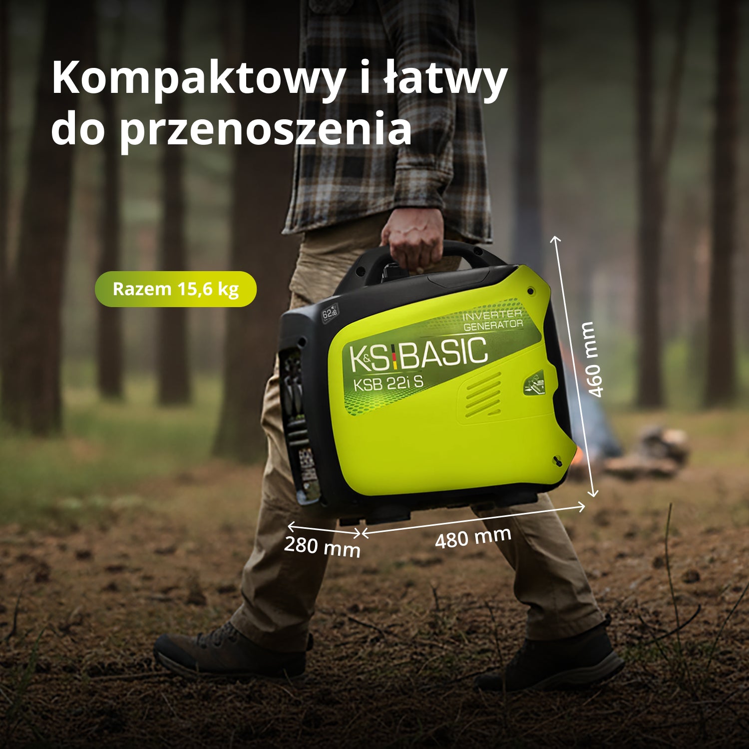 Agregat inwerterowy KSB 22i S