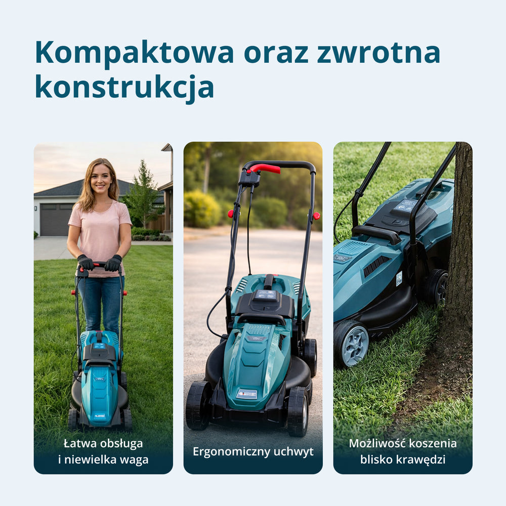 Elektryczna kosiarka do trawy KS 32LM12-BL