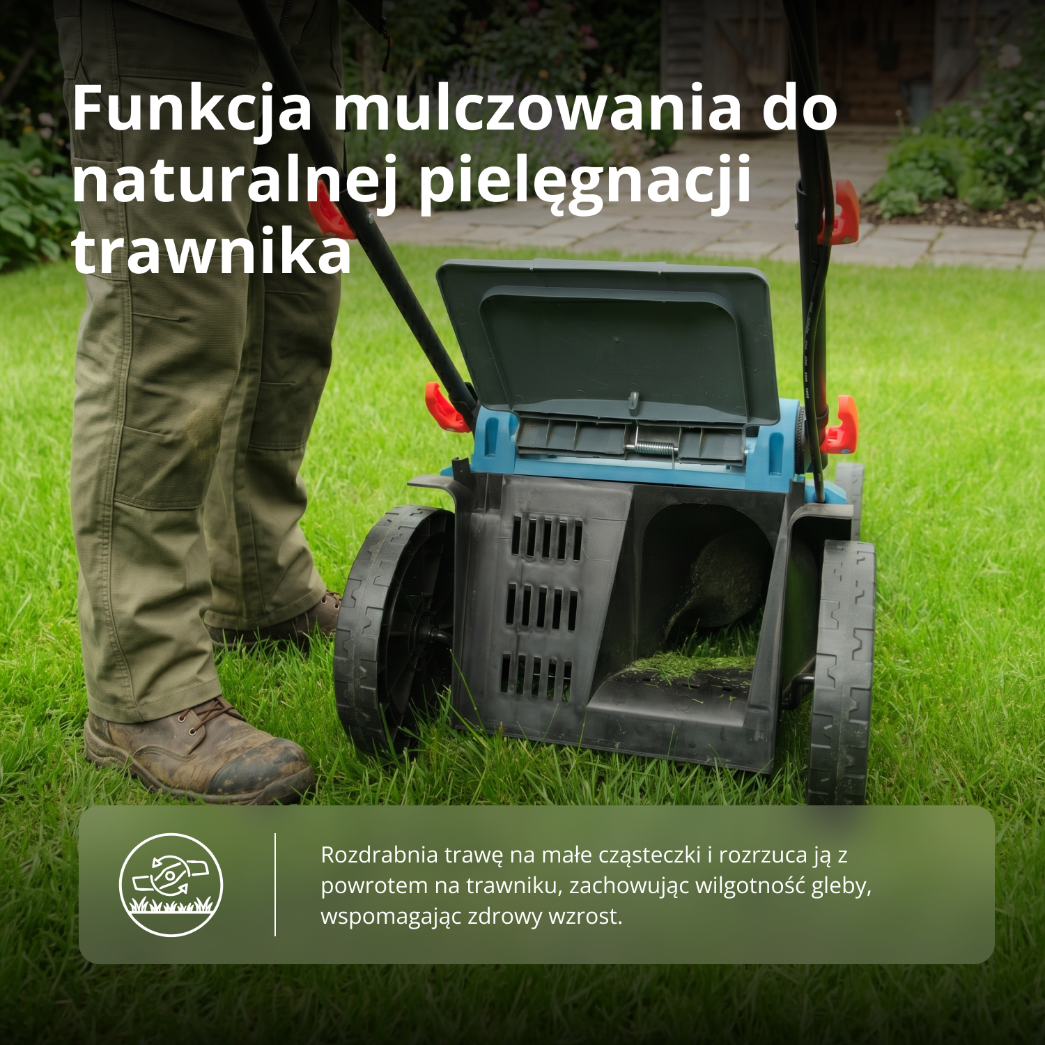 Zestaw promocyjny do pielęgnacji trawnika KS 43LM-BCT40V-SET