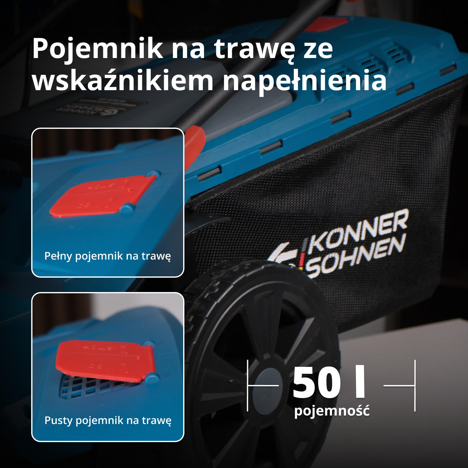 Zestaw promocyjny do pielęgnacji trawnika KS 43LM-BCT40V-SET