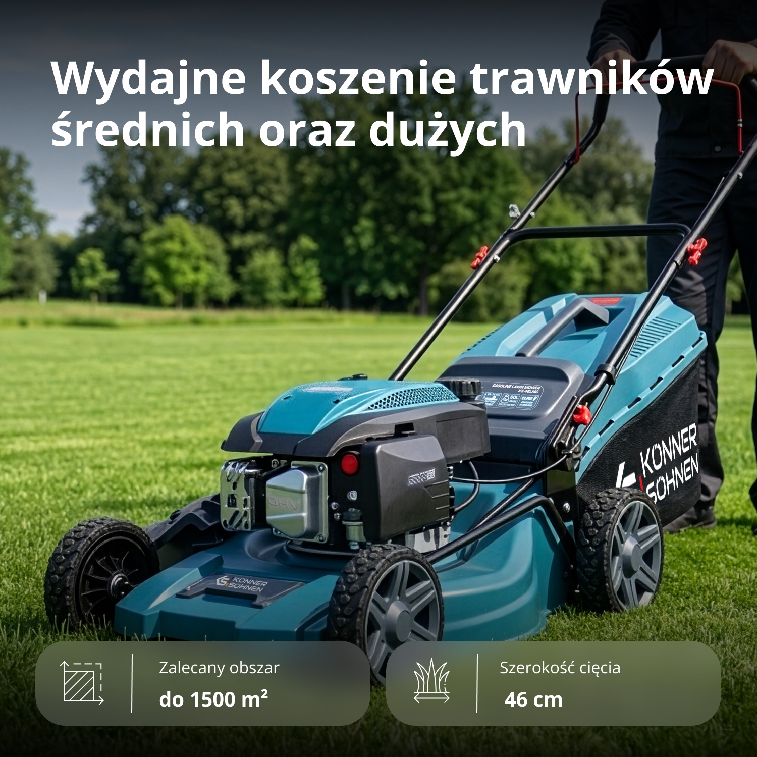 Spalinowa kosiarka do trawy KS 46LMG