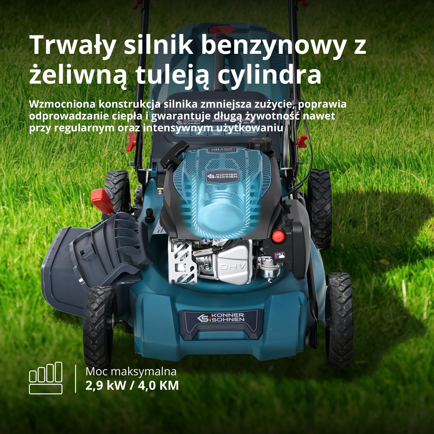 Spalinowa kosiarka do trawy KS 46LMG