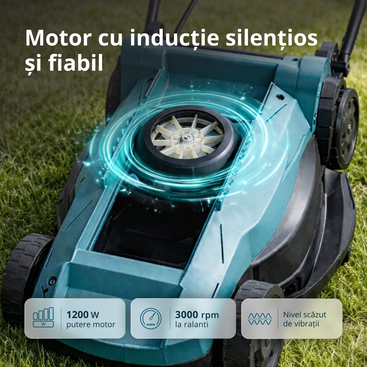 Mașină de tuns iarba electrică KS 32LM12-BL