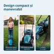 Mașină de tuns iarba electrică KS 32LM12-BL thumbnail